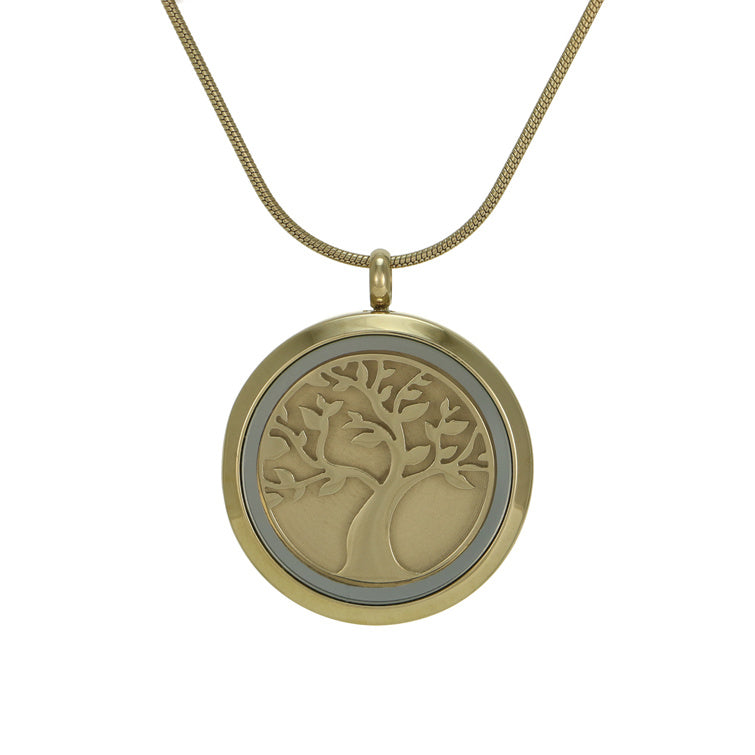 Bronze Tree Cremation Pendant - Farris