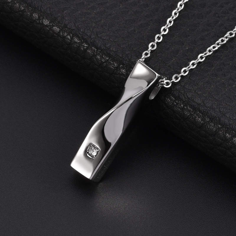 Jeweled Bar Pendant - Natural Grace