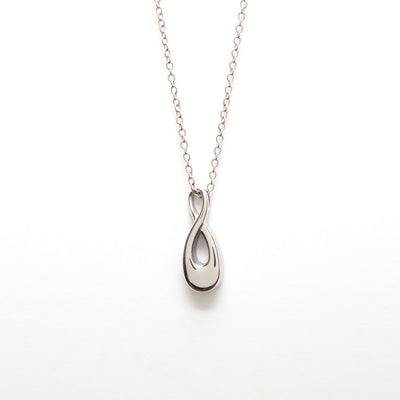 Infinity Loop Pendant - Natural Grace