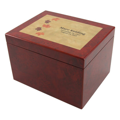 Autumn Leaves Memory Chest - SereniCare