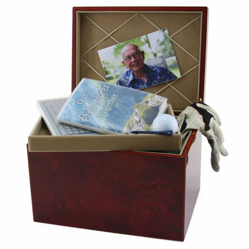 Autumn Leaves Memory Chest - 5280