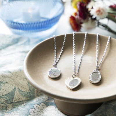 Cross Fingerprint Pendant - Emmick