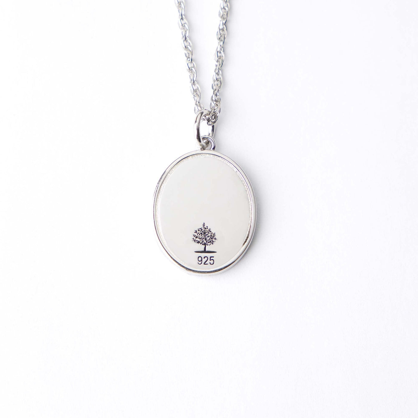 Oval Fingerprint Pendant - SereniCare