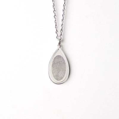 Teardrop Fingerprint Pendant - Belk