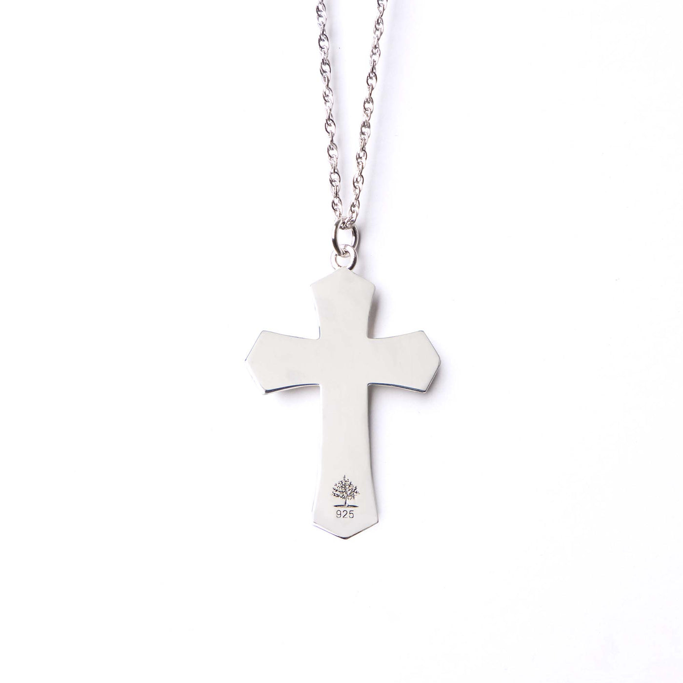 Cross Fingerprint Pendant - Front Range