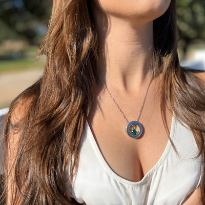 Circle of Life Cremation Pendant - Birdsong