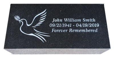 Granite Memorial Stone - Front Range